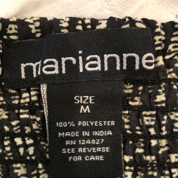 Marianne Strapless Romper Capri Goucho Size Medium - Picture 6 of 6